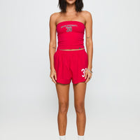 Boston University Soffee Shorts Red