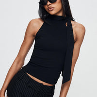 Minette Micro Shorts Black Pinstripe Tall