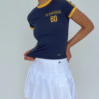 UCSD Tennis Skort White