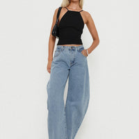 Horseshoe Jeans Washed Blue