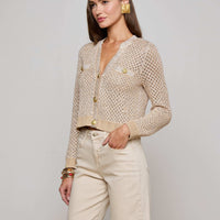 Blanca Sequin Cardigan