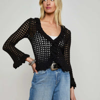 Solaris Crocheted Cardigan