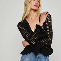 Solaris Crocheted Cardigan