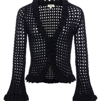 Solaris Crocheted Cardigan