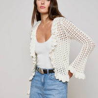 Solaris Crocheted Cardigan