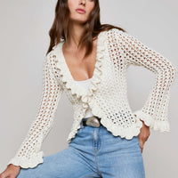 Solaris Crocheted Cardigan