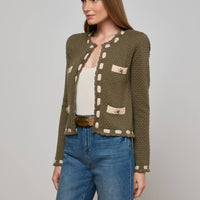 Astor Contrast Trim Cardigan