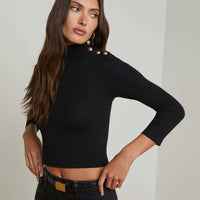 Kamdyn Mock-Neck Top
