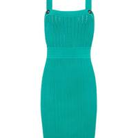 Rehannin Pointelle Knit Dress