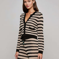 Orla Pointelle Knit Cardigan