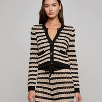 Orla Pointelle Knit Cardigan