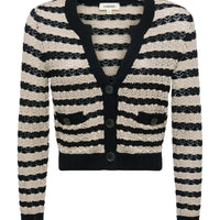Orla Pointelle Knit Cardigan