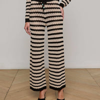 Gaelle Pointelle Knit Pant