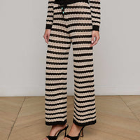 Gaelle Pointelle Knit Pant