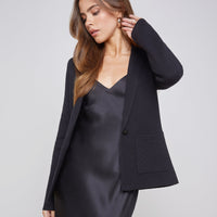 Lacey Knit Blazer