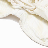 Boardwalk Bombshell Bikini Top - Cream Rib