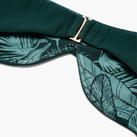 Siren Sweetheart Bikini Top - Green Rib
