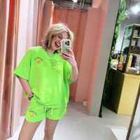 Smiley Short - Neon Groen