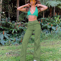 Carson Pants Green