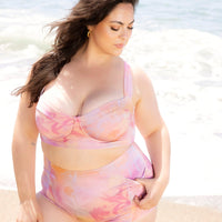 Sand Dollar Surf Shorts with Pockets - Floral Haze