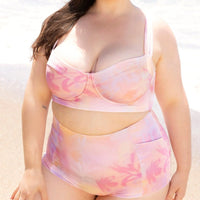 Sand Dollar Surf Shorts with Pockets - Floral Haze