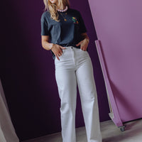 Loose Fit Jeans - Star White