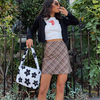 Darwin Mini Skirt Brown multi