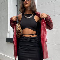 Dom Mini Skirt Black