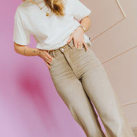 Echo Jeans - Washed Oak Used