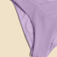 Crisscross Hourglass® Cheeky Bikini Bottoms - Lilac