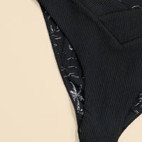 Crisscross Hourglass® Cheeky Bikini Bottoms - Black