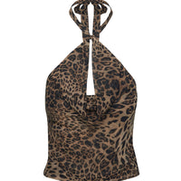 Eleganza Top Leopard Petite