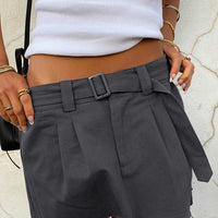 Elle Mini Skirt Grey