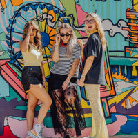 Britt Lace Pants - Geel