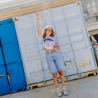 Bibi Bermuda Short - Strass Denim