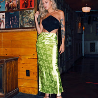 Hailey Midi Skirt Green