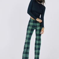 Zara Pant Green Check