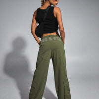 Jagger & Stone Christina Cargo Pants Khaki