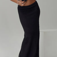 Just Like That Maxi Skirt Black