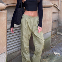 Lista Elastic Pocket Pants Green