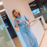 MSCHIngrid Lis HW Wide Jeans - Light Blue Wash