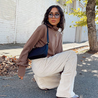 Motel Obeli Trouser Rib Cream
