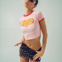 Lidya Ultra Micro Mini Skirt Leopard