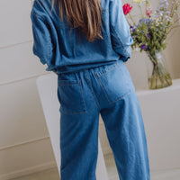 MSCHJolene Elena Pants - Mid Blue Wash