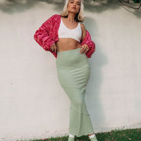 Oscar Maxi Skirt Sage