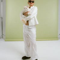 Motel Chute Trousers Ivory