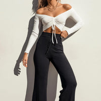 Majid Pants Black