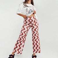 Retro Lights Pants Brown
