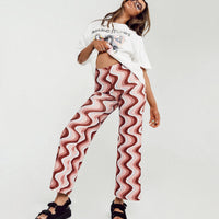 Retro Lights Pants Brown