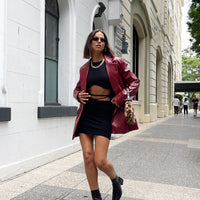 Dom Mini Skirt Black